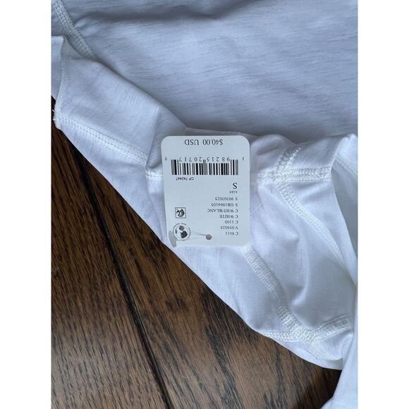 Free People Movement Women's Silver Lining Tempo Tank White NWT Size Small - Picture 3 of 10